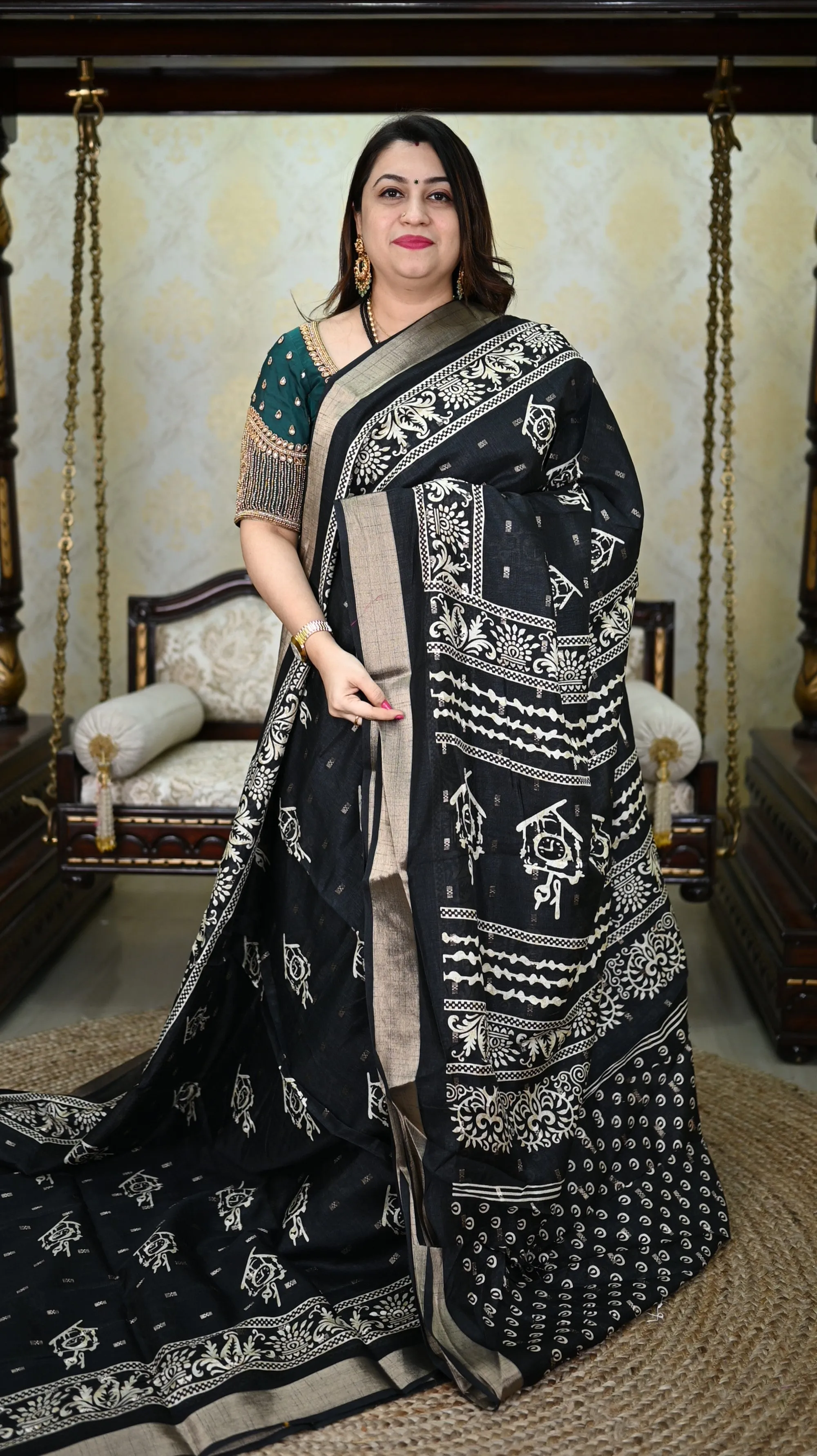 Linen By Cotton # – Nidharshana Sarees