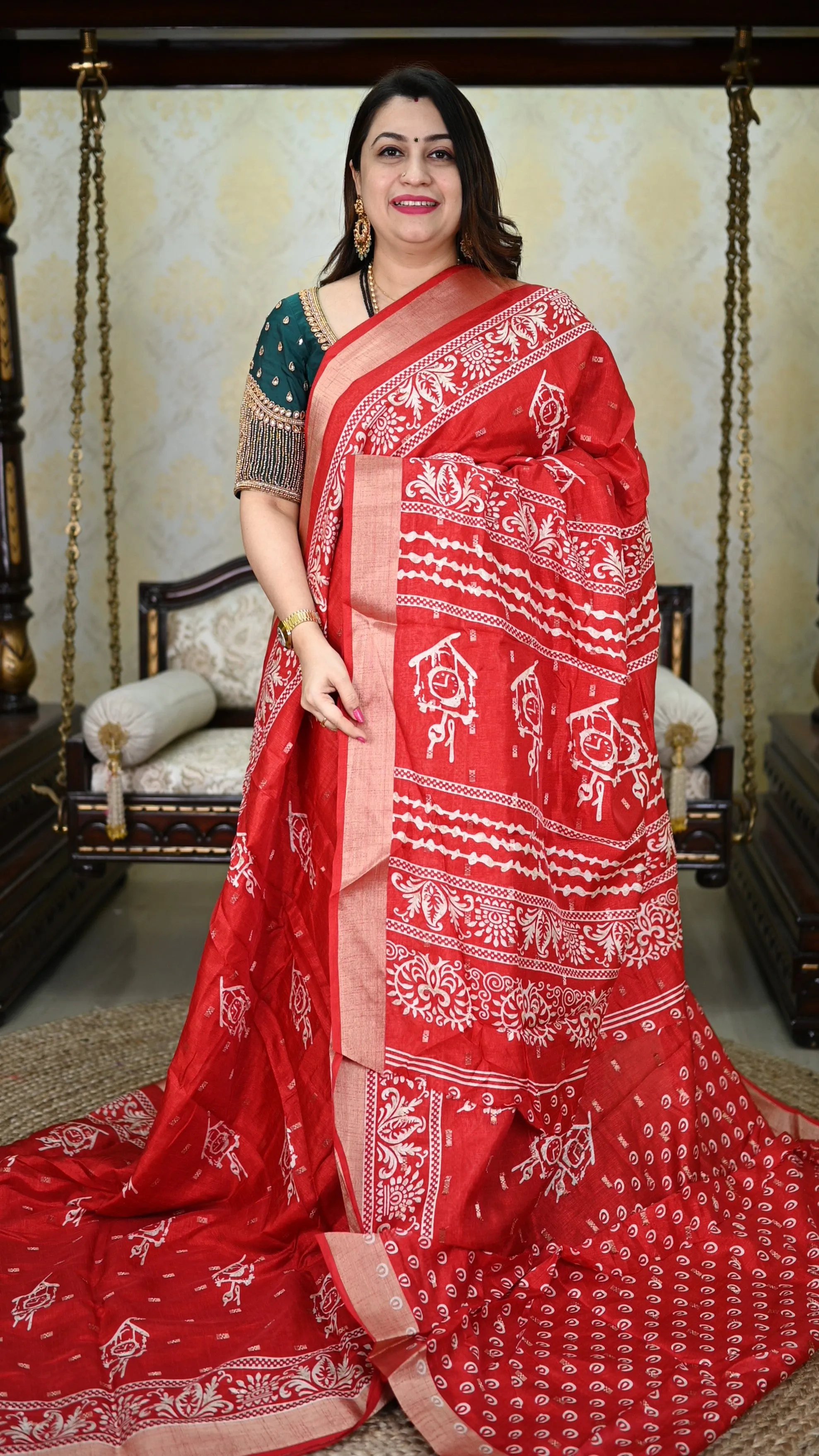 Linen By Cotton # – Nidharshana Sarees