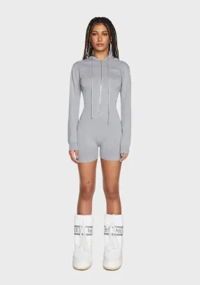 Misty Cool Outsider Knit Romper-